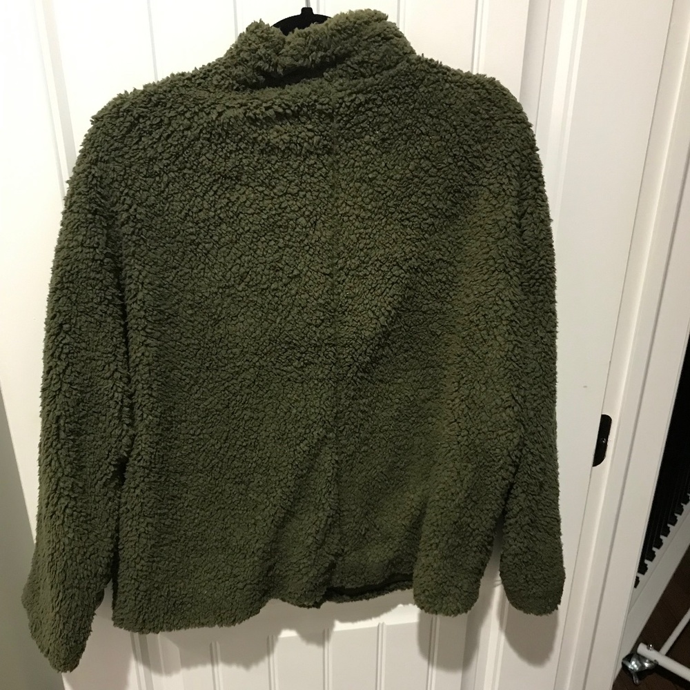 Fashion on Earth Fleece Cardigan - Picture 2 of 5
